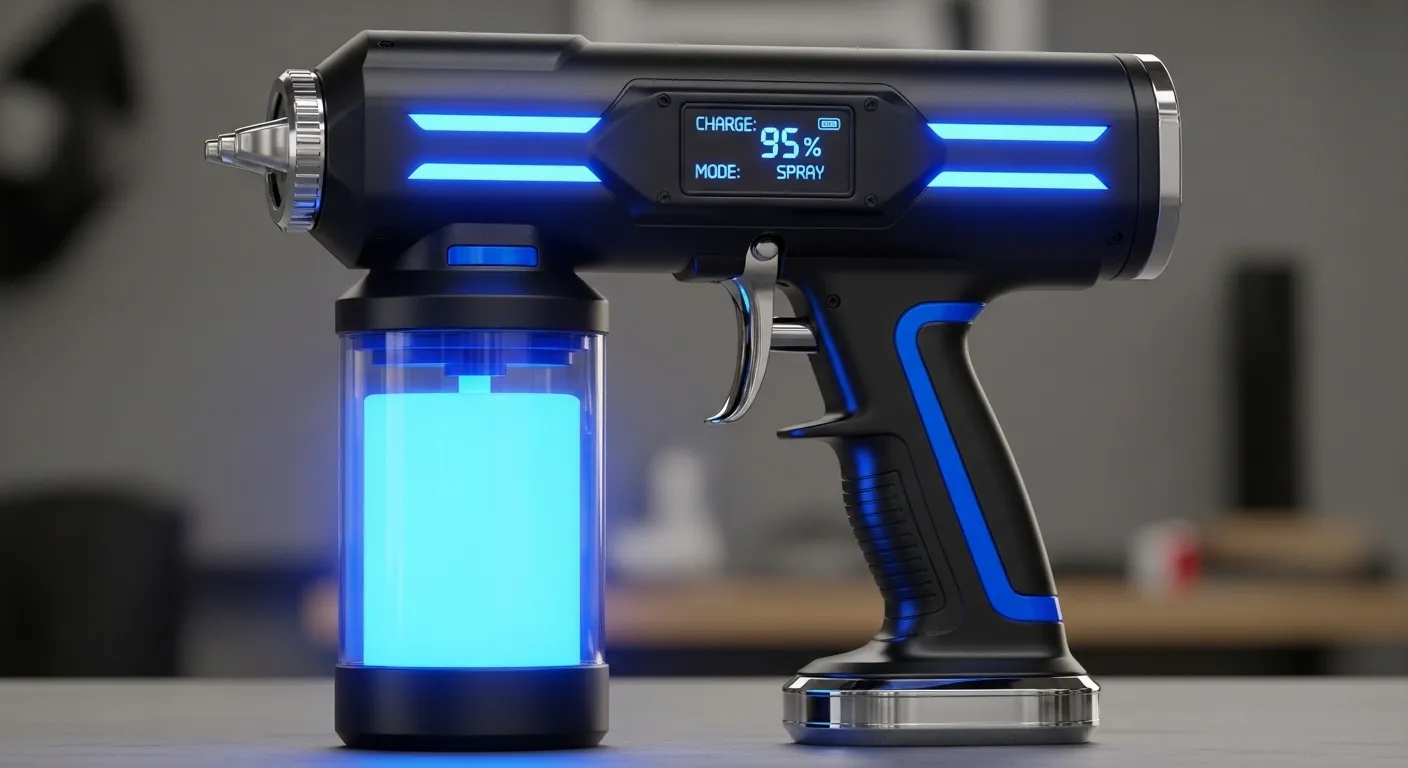 Manutenção preventiva de pistola de pintura