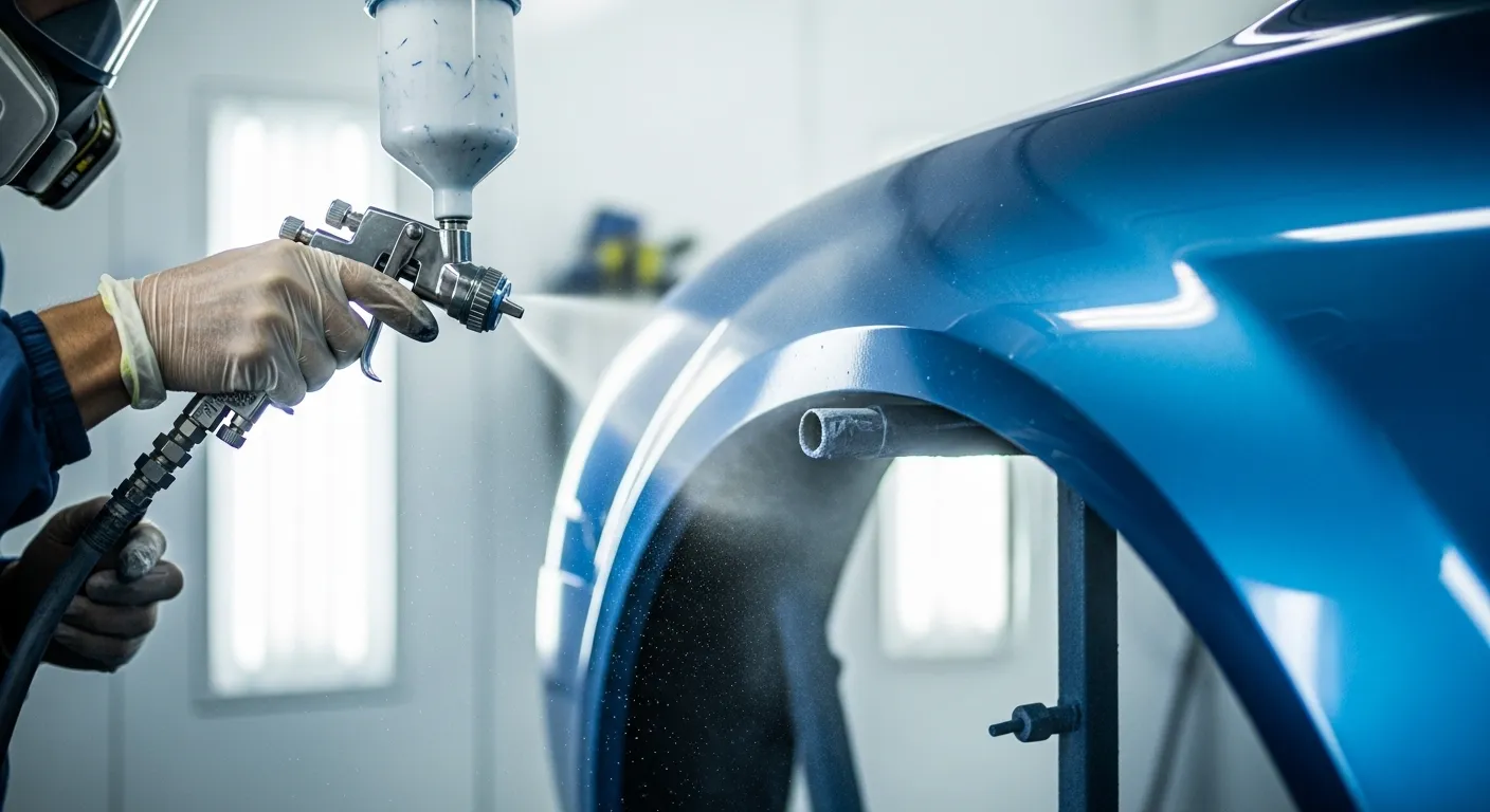 Ajustes e limpeza da pistola de pintura para melhor desempenho