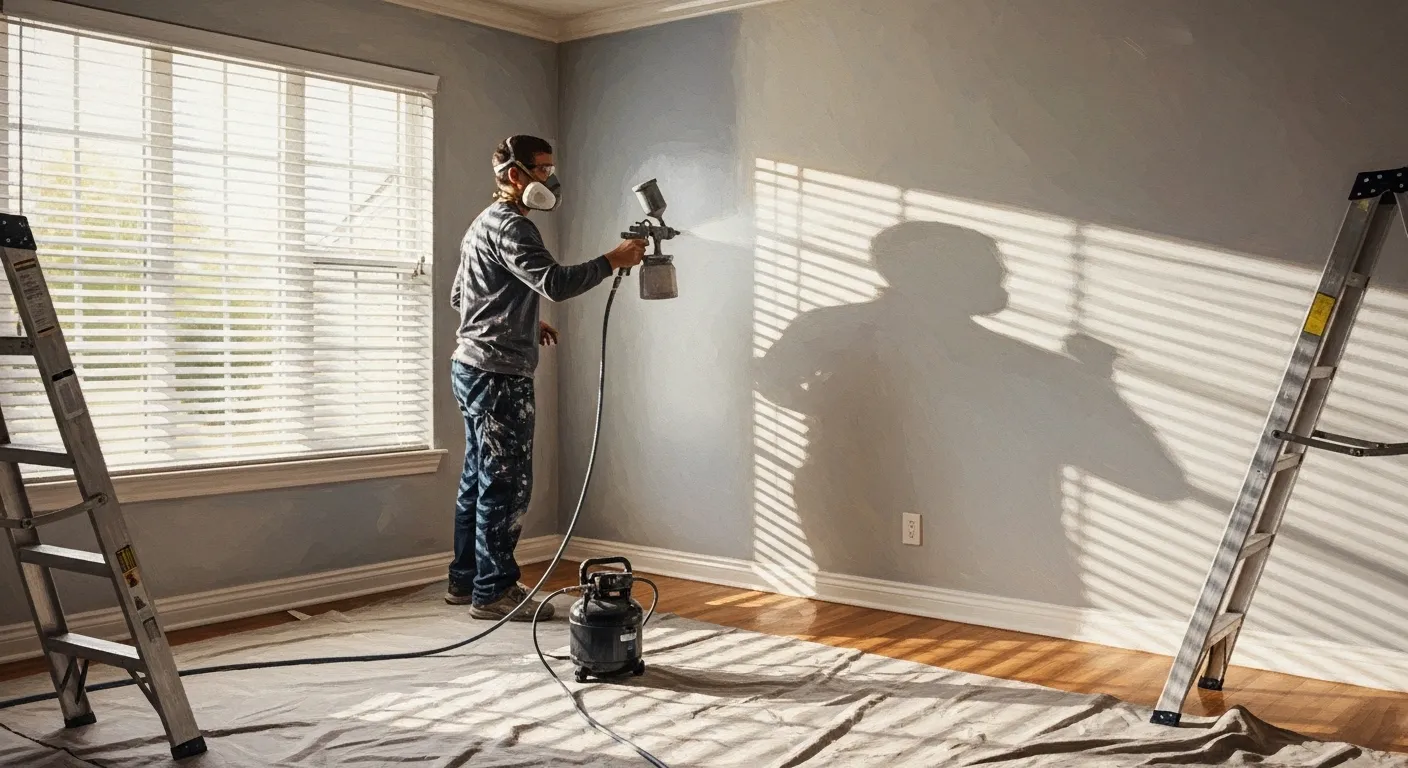 Pintura mecanizada com pistola Intech Machine